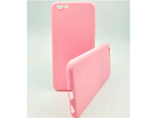 Funda iPhone 6, 6s Silicona Rosa