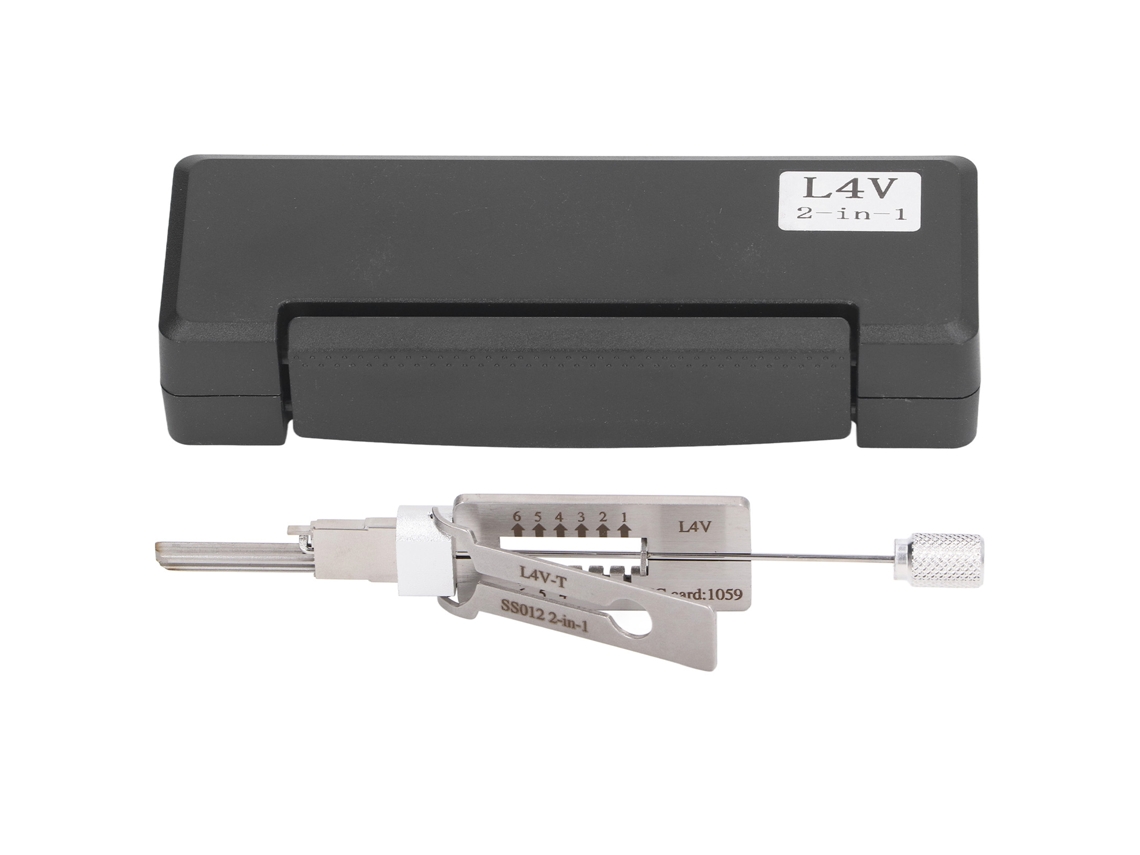 Juego De Herramientas Portátiles De Acero Inoxidable Para Decodificación Y Gancho Para Reparaciones Civiles L4v T