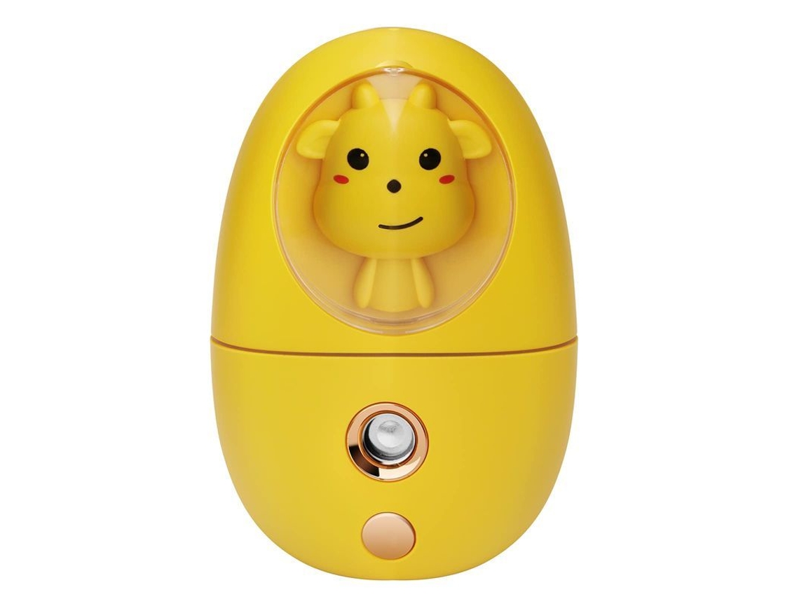 Vaporizador Facial Portátil Nano Mister Cute Girl Face Con Tanque De 35 Ml Para Piel Hidratada