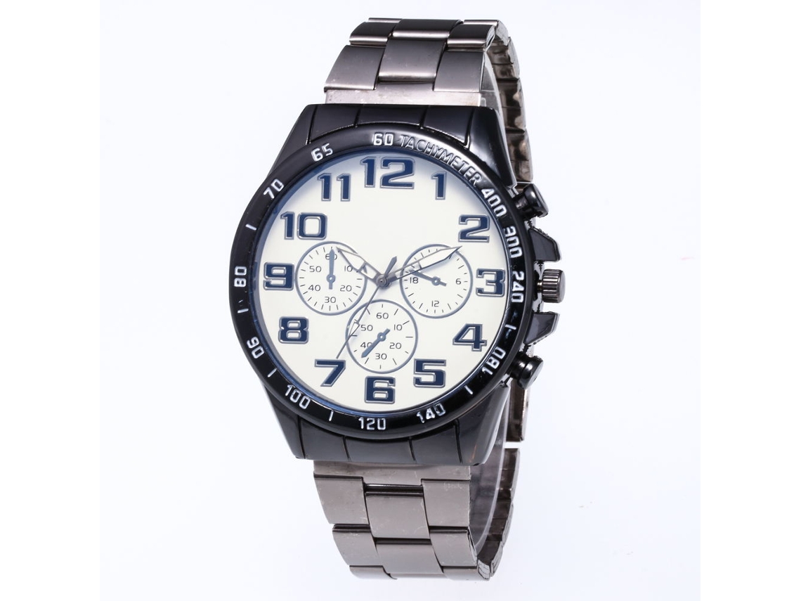 Reloj De Pulsera Analógico Para Hombre Con Brazalete De Acero, Estilo Moderno, Movimiento De Cuarzo.