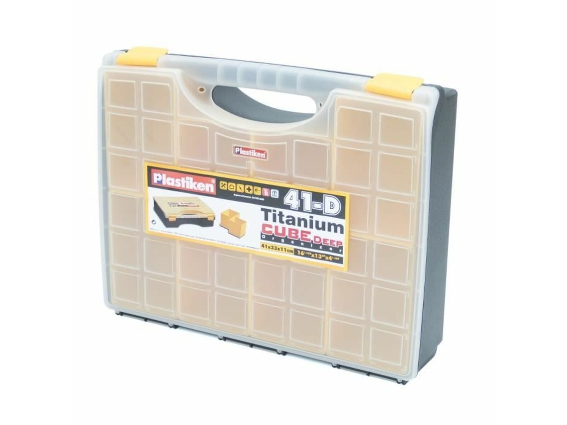 Organizador de herramientas de plástico Plastiken Titanium 83041d 41 x 33 x 11 cm