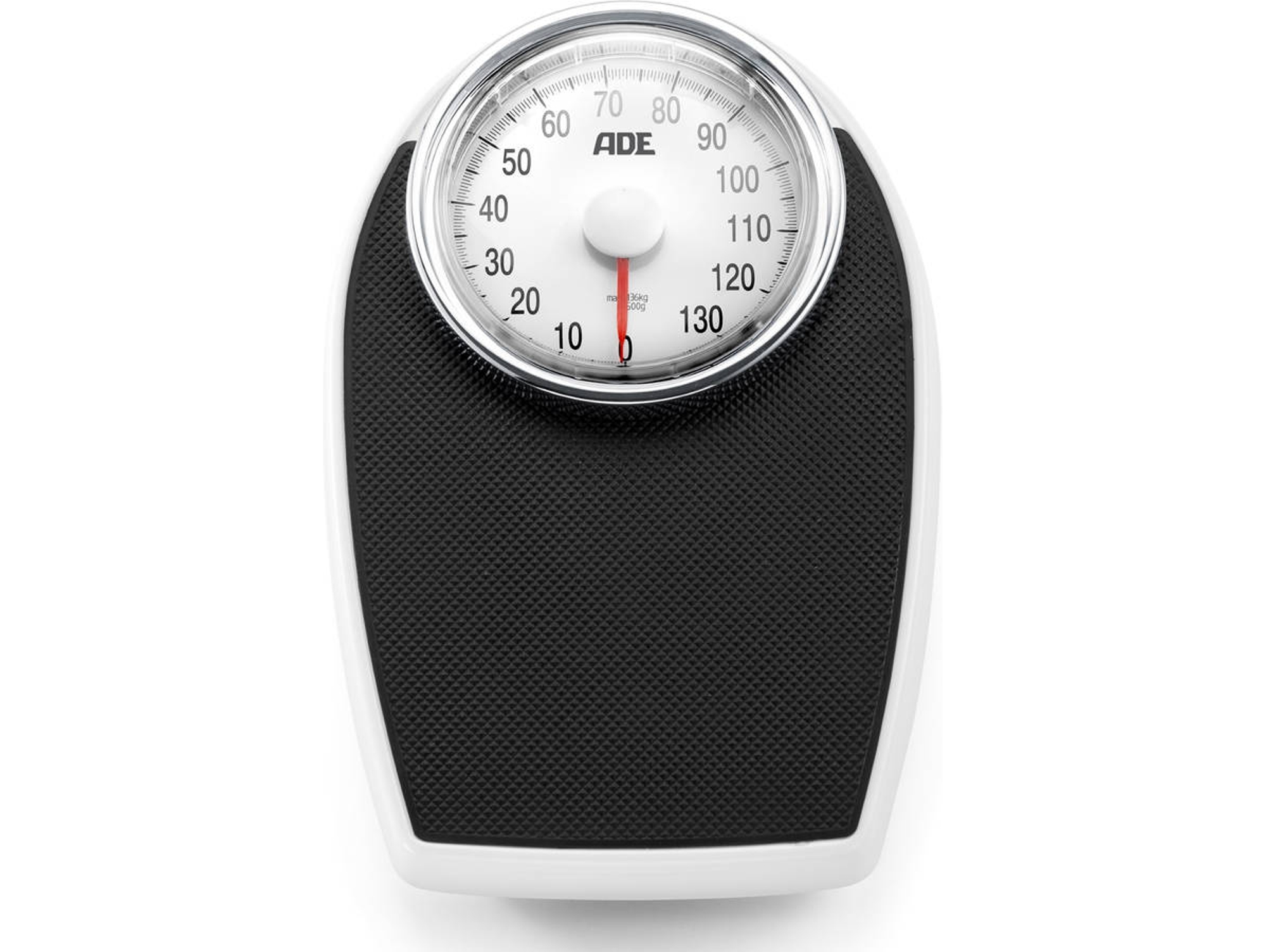 Báscula De Baño Mecánica 136 Kg 1 Kg Negro Bm708 - Ade
