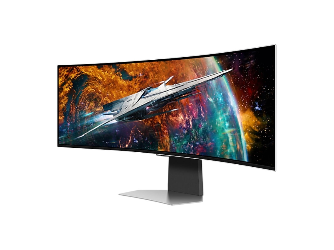 Monitor SAMSUNG LS49CG954SUXEN (Negro - Plateado - Acero - Plata - G - 49 - 5K Ultra HD)