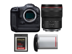Canon Eos R3 + Rf 14-35mm F/4 L Is Usm + 1 Sandisk 128gb Extreme Pro Cfexpress Type B + Canon Lp-e19 + Ebook “20 Consejos Para Fotos Que Impactan”