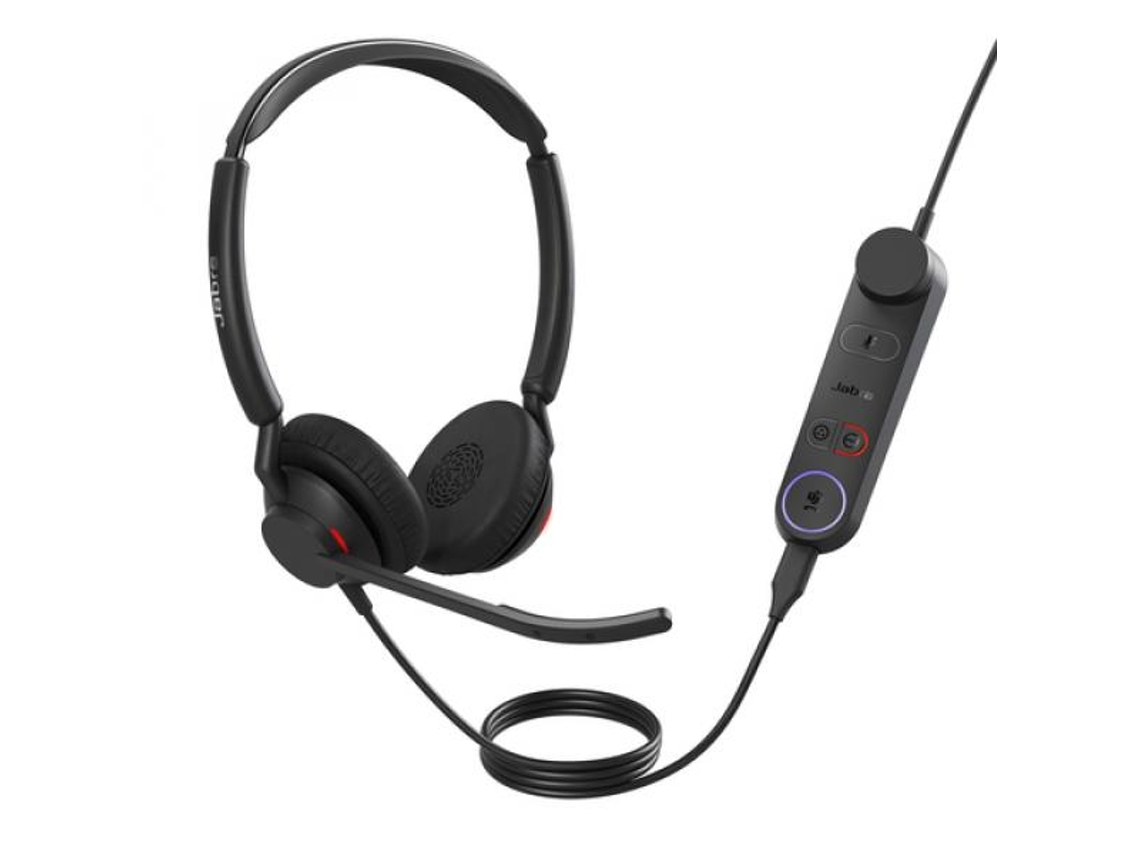 Auriculares JABRA Engage 50 II E50IIL Usb-C Msstereo (On Ear - Micrófono - Negro)