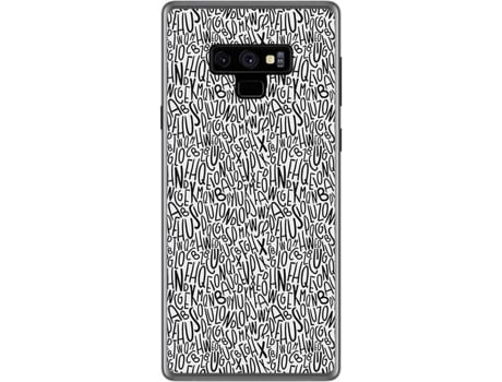 Carcasa Samsung Galaxy Note 9 TUMUNDOSMARTPHONE Letras Multicolor