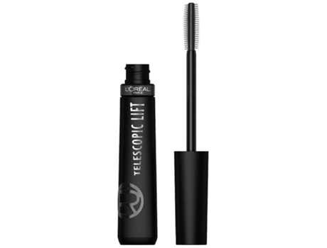 Máscara de Pestañas Efecto Volumen L'Oreal Make Up Telescopic Lift Negro (100 ml)
