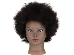 Cabeza De Maniquí Con Cabello Humano Y Soporte Para Peluca, Trípode Para Escuela De Belleza, Práctica