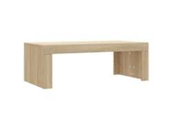 Mesa de centro Sonoma de roble procesado MAISON EXCLUSIVE (102 x 50 x 36 cm)