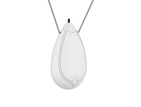 Purificador de aire portátil para colgar en el cuello - Luna Llena Blanco TUSERXLN