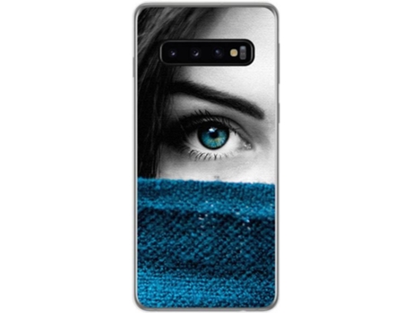 Carcasa Samsung Galaxy S10 Plus TUMUNDOSMARTPHONE Ojo Multicolor