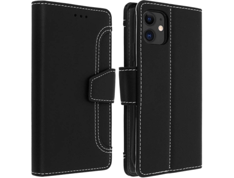 Funda iPhone 11 AVIZAR FOLIO-VITO-BK-IP11 Negro