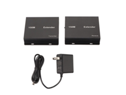 Extensor De Interfaz Multimedia De 150m Hd 1080p 60hz Con Soporte Para Poc Y 3d. Enchufe Estadounidense.
