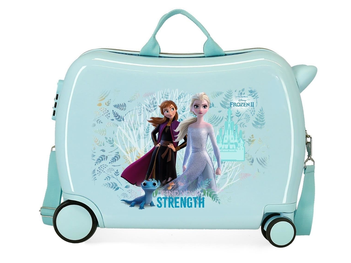 Maleta de Viaje Infantil DISNEY Find Your Strenght Azul (50x38x20cm - 38 L)