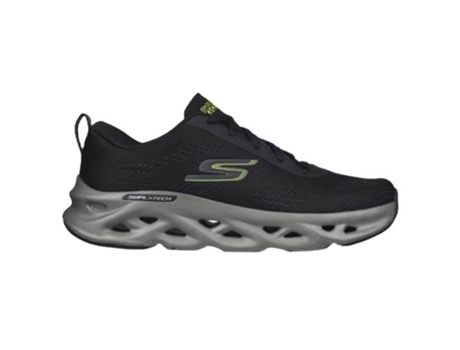 Zapatillas SKECHERS Go Run Swirl Tech Hombre (43,0 eu - Negro)