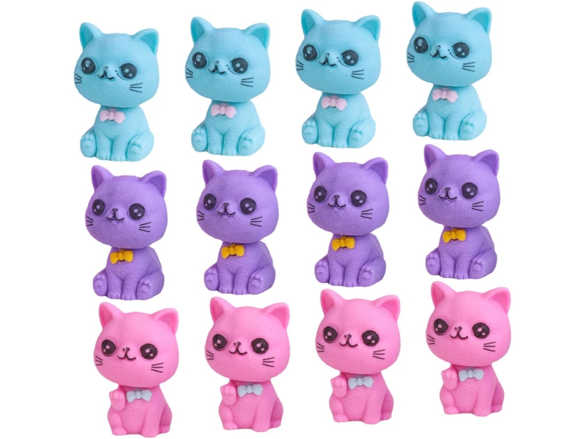 Besportble Topbathy De Borrar Con Forma De Animales Pequeños Y Borrar Divertidas Para El Aula