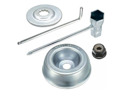 Kit adaptador para cortacésped Lawnmoose con 2 cuchillas