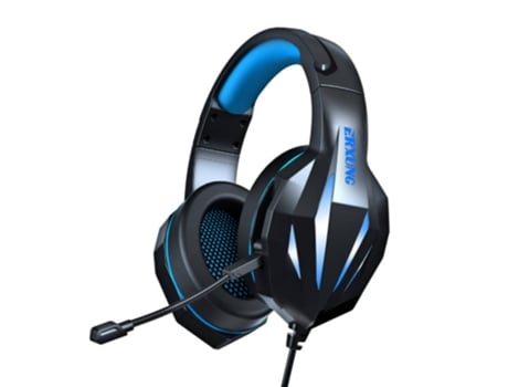 Auriculares Gaming con Cable YDCY Awn2 On Ear Micrófono Azul