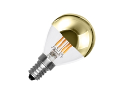 Bombilla LED de filamento E14 4W 400lm G45 Gold Reflect 2200K Super Warm - Ledkia