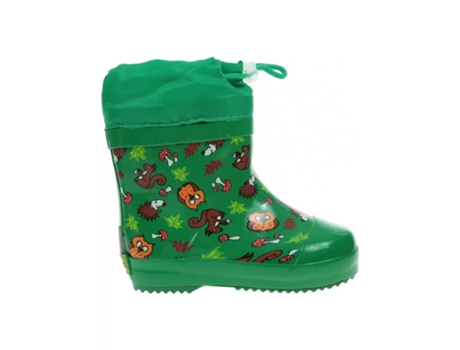 Botas Animais de Estimação de Bebé PLAYSHOES Low Forest Goma Verde (25)