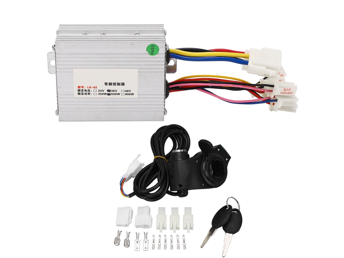 Kit De Modificação De Bicicleta Elétrica (controle De Motor E Acelerador)