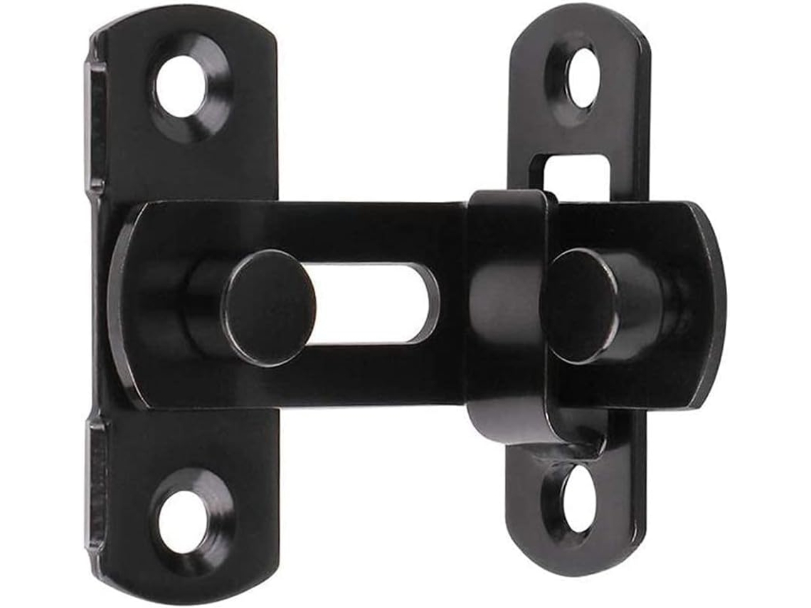 Cerrojo Cerradura Pestillo De Acero Inoxidable Rados Seguridad Para Puertas Correderas Curvo Ángulo Recto 90 G
