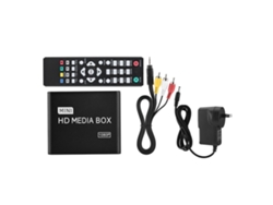 Reproductor multimedia con reproducción estéreo y salida HDMI de 1080p