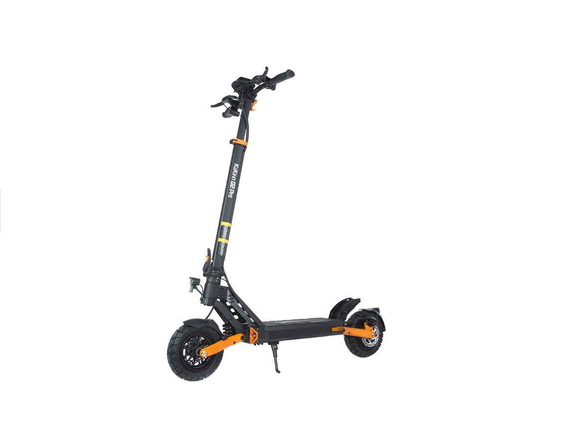 Patinete eléctrico Kukirin G2 Pro Vmp de 500 W, autonomía de 65 km, velocidad máxima de 25 km/h, plegable con asiento extraíble, ligero con tan solo 22,3 kg.
