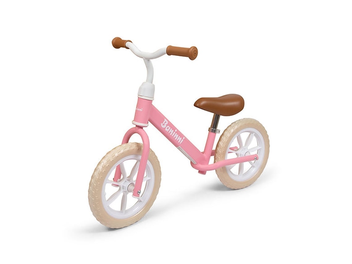 Bicicleta de equilibrio Baninni Lola Pink White