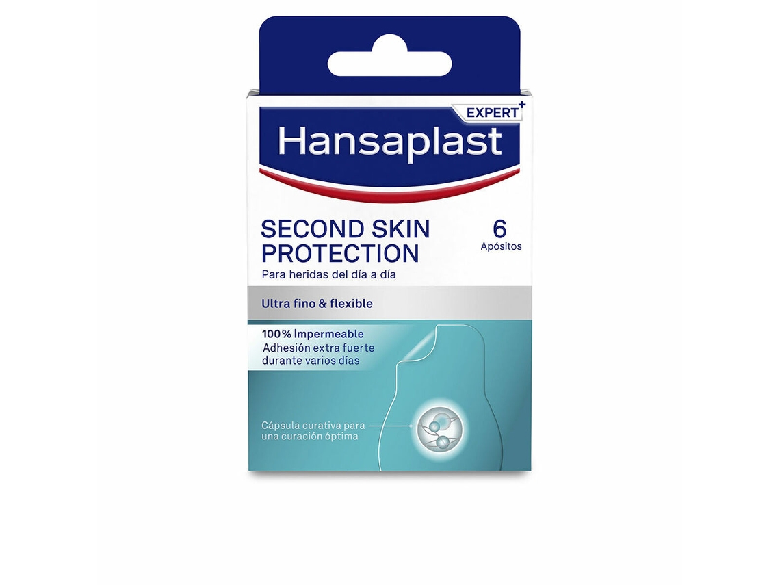 Apósitos estériles Hansaplast Second Skin Protection (6 unidades)