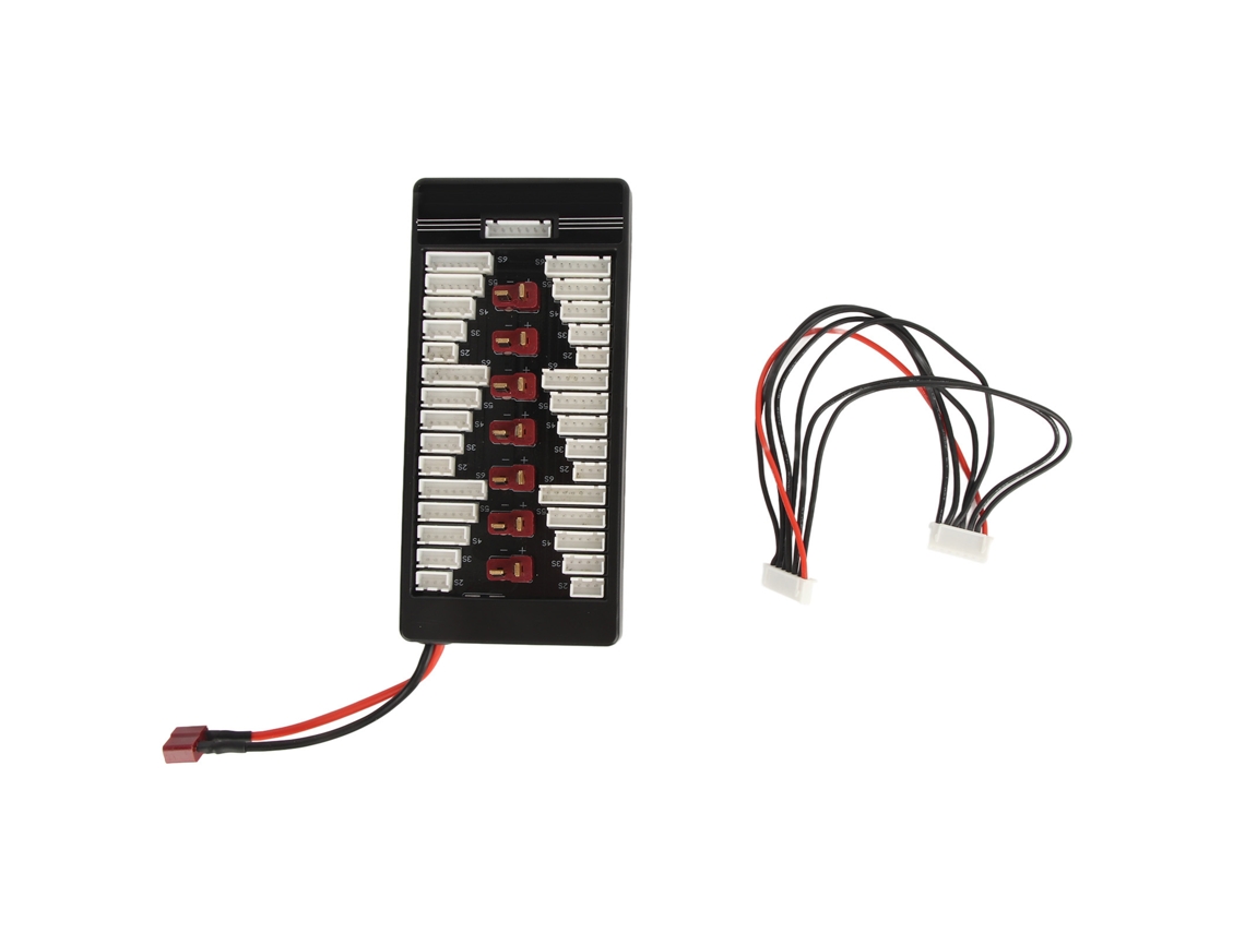 Placa De Carga Paralela Balanceada Para Baterías Lipo, Life Y Li-ion Con Protección Contra Cortocircuitos.