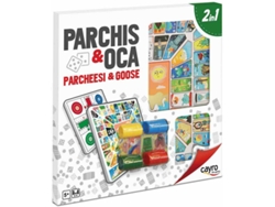 Juego de Mesa CAYRO parchis/oca y accesorios  (Edad Mínima: 5 - 40 x 40 cm)