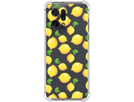 Carcasa para Oppo Find X5 5G TUMUNDOSMARTPHONE Dibujos Antigolpes Limones Multicolor
