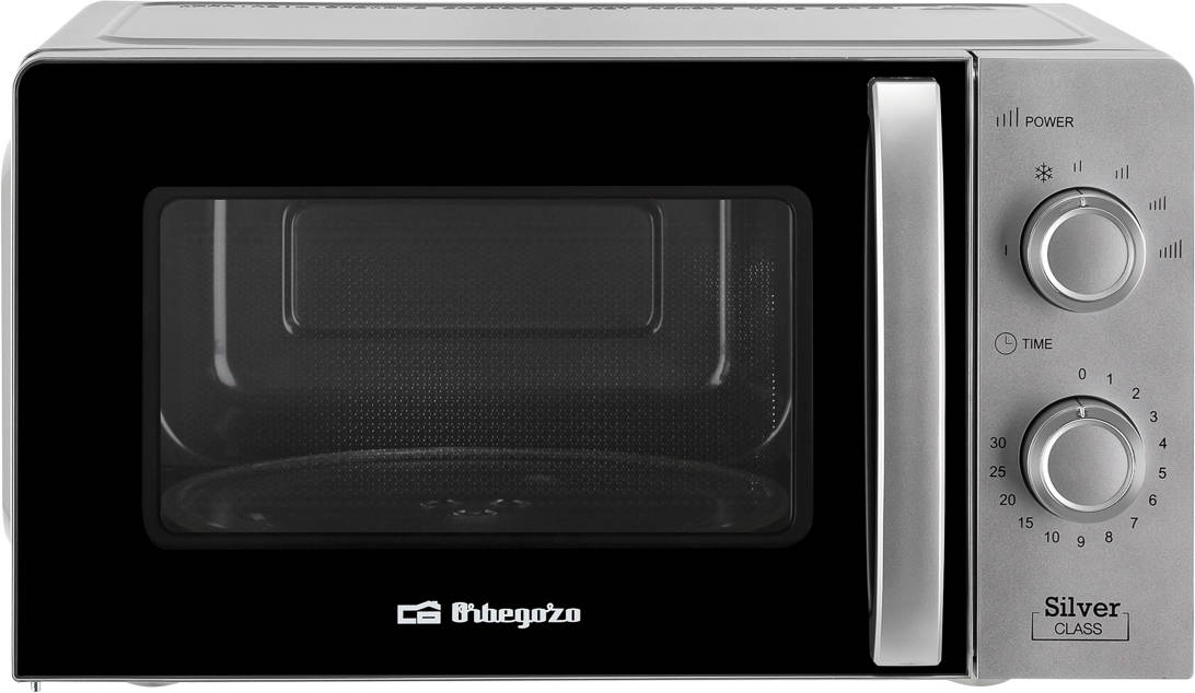 Microondas ORBEGOZO MI2118 (20 L - Sin Grill - Gris)
