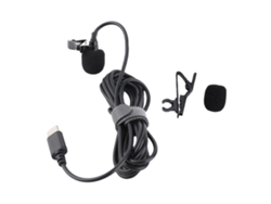 Micrófono Lavalier Usb C, Micrófono Lapel Cableado Para Smartphone Y Entrevistas