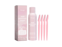 Spray depilatorio facial, limpiador suave para una rápida eliminación del vello y para calmar la piel, 165 g
