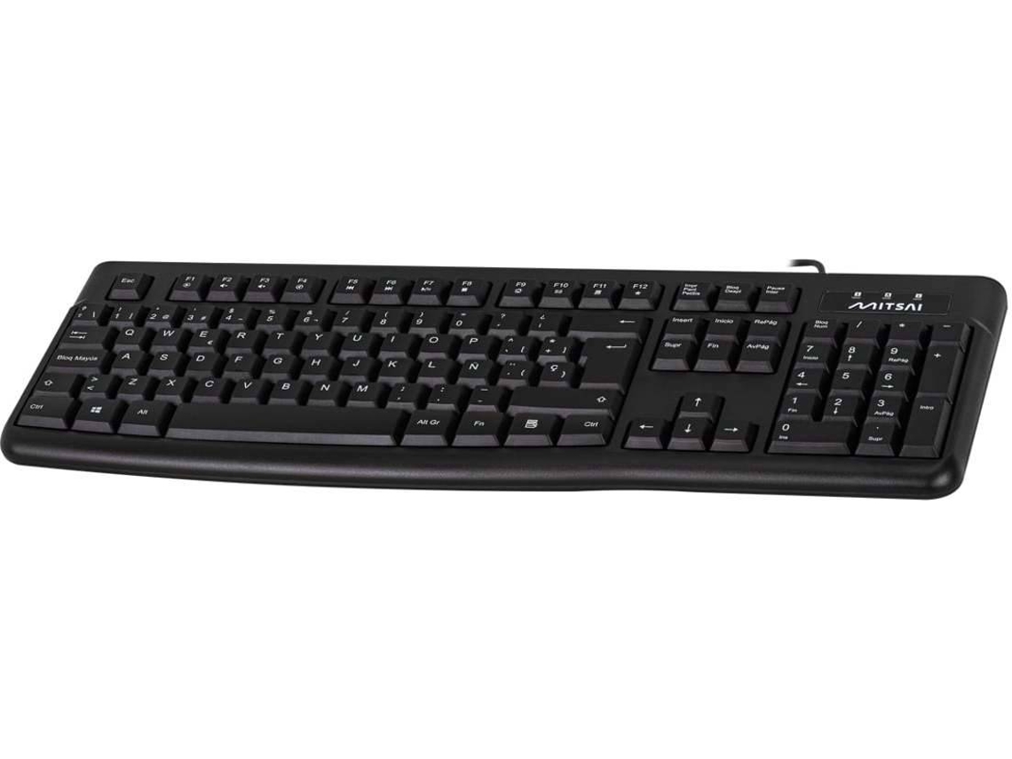 Teclado MITSAI Essential Q101 (Con Cable - Distribución Española)