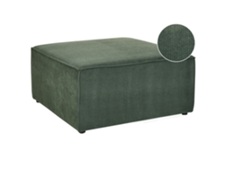 Otomana BELIANI Lemvig de Pana Verde 83x83x41