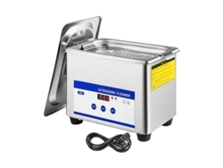 Limpieza ultrasónica, capacidad de 800 ml, potencia de 35 W, frecuencia de 40 kHz, tamaño compacto, pantalla LED.