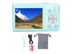 Cámara digital compacta pequeña para vlogs con HD y zoom, cámara digital portátil