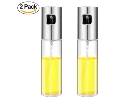 uds rociador de aceite de oliva para cocinar, botella dispensadora de aceite Mister para rociar vinagre de cocina cocinar hornear, barbacoa, ensala...