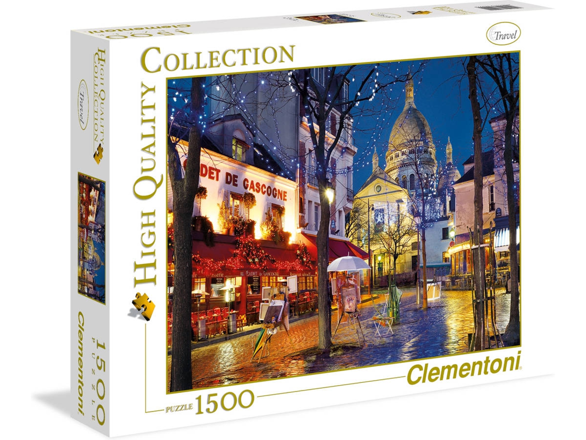 Puzzle CLEMENTONI Paris, Montmartre (1500 Piezas)