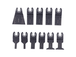 Juego De 11 Hojas De Sierra Oscilantes Universales Para Multiherramientas De Acero Al Carbono Para Carpintería.