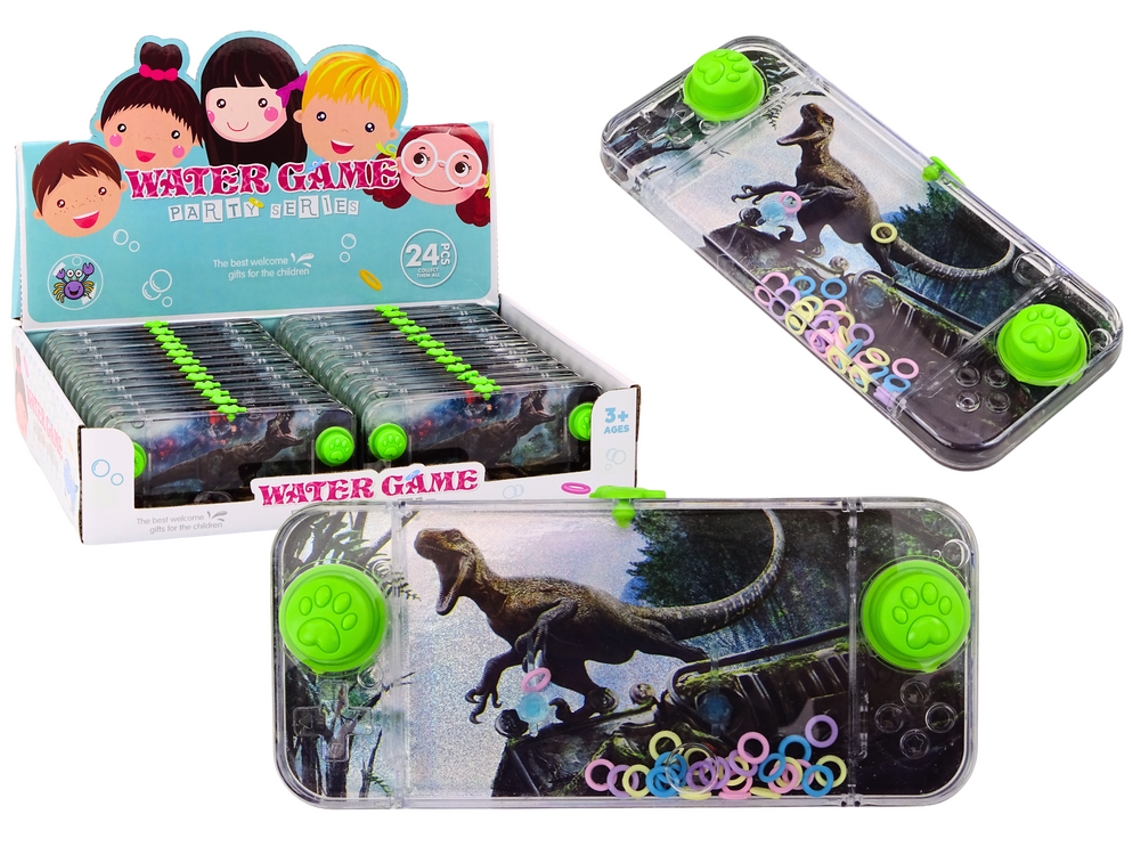 Consola de juegos arcade Velociraptor de dinosaurio acuático Pad verde B.active