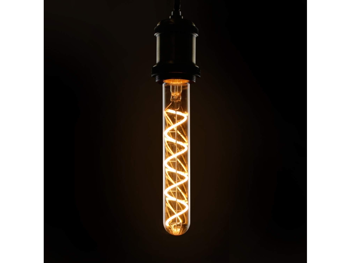 Bombilla LED tubular Edison vintage E27 4 W blanco cálido ZMH