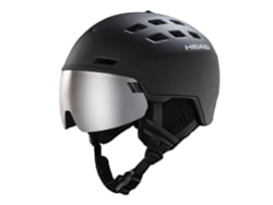 Casco HEAD Capacete Radar Visor Preto XS-S / Silver-Red/CAT2