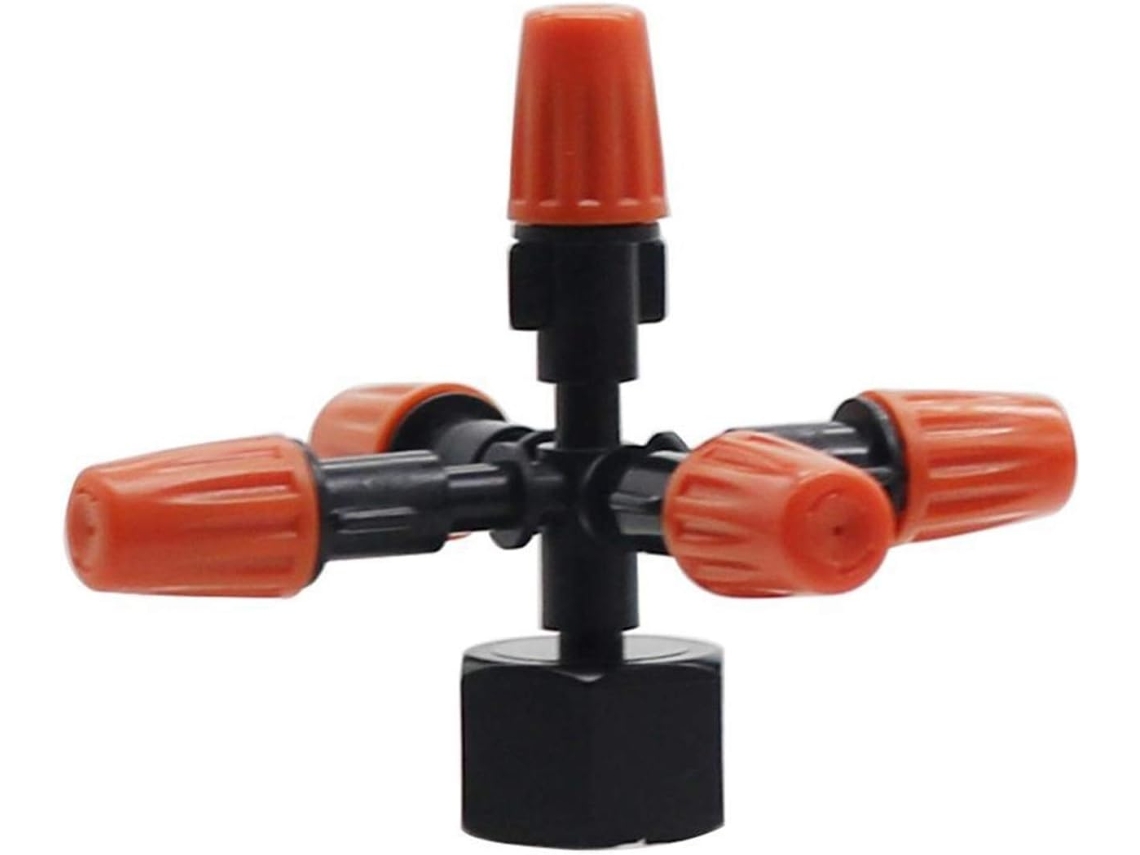 Aspersores Para Mangueras De Riego Kit Boquilla Atomizadora Multidireccional 360