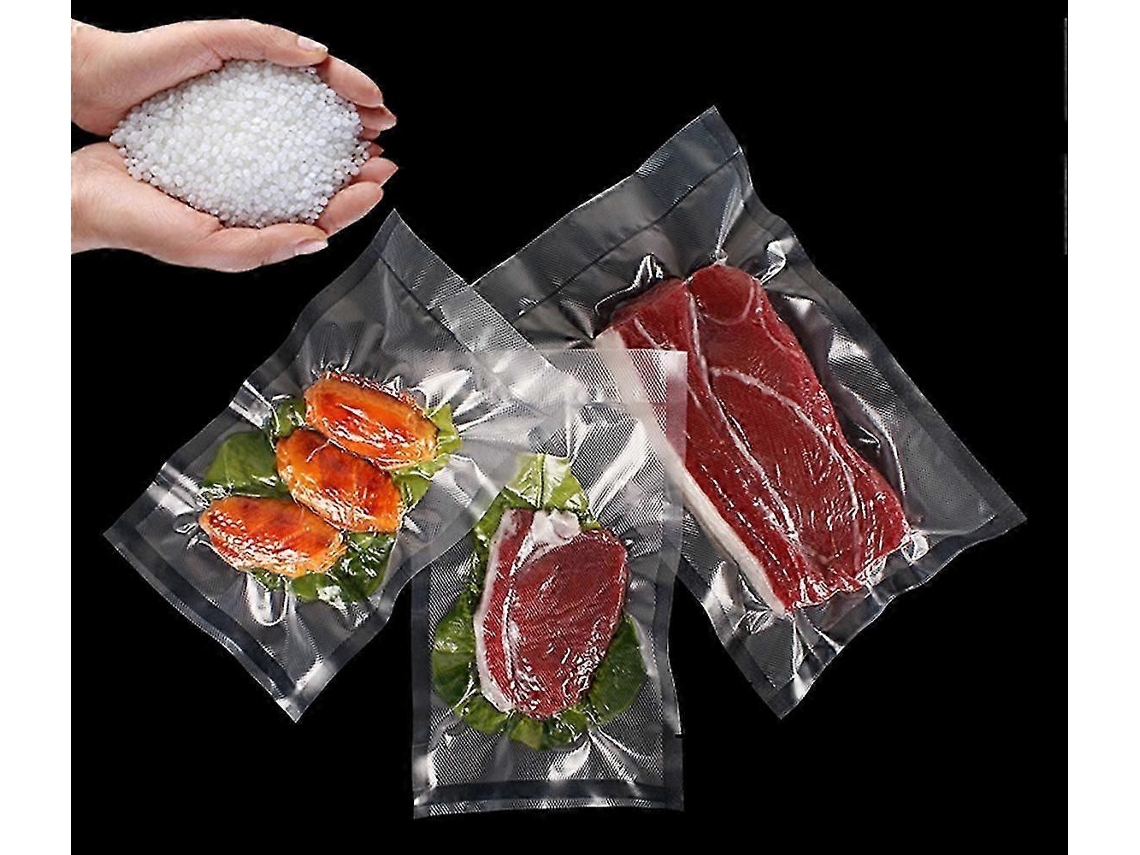 100 bolsas de vacío para almacenar y sellar alimentos, ideales para ahorrar espacio. Nostalgia88