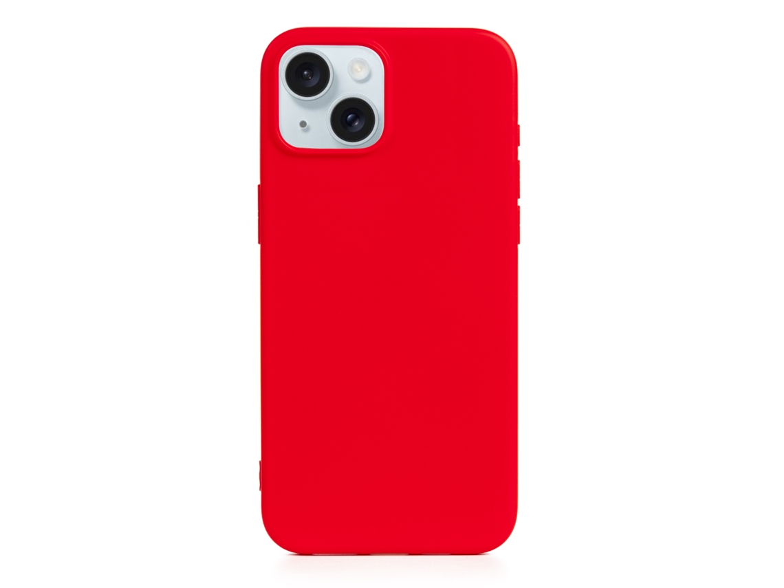 Carcasa De Silicona Essential Para Iphone 15. Interior Aterciopelado Suave.