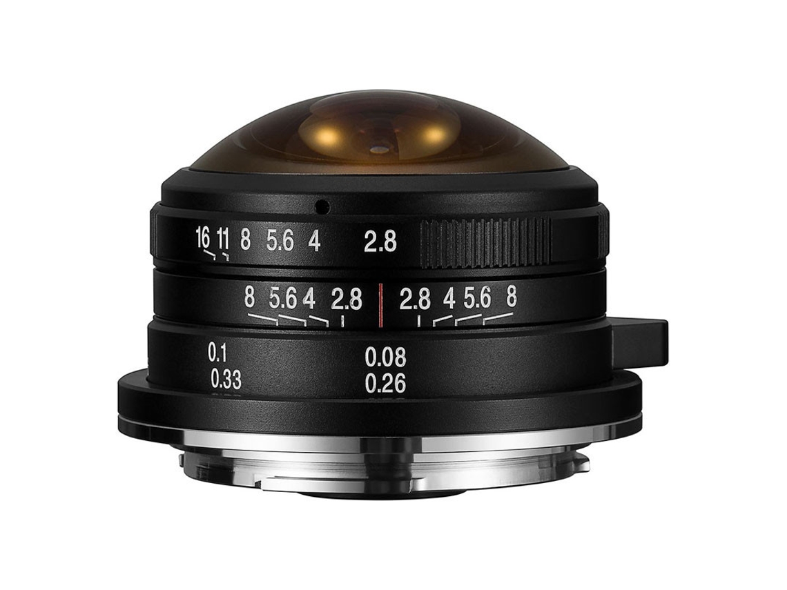 Objetivo Ojo De Pez Circular Laowa 4mm F/2.8 Mft